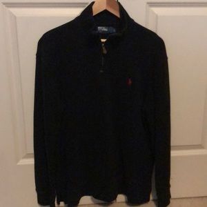 Black Polo quarter zip
